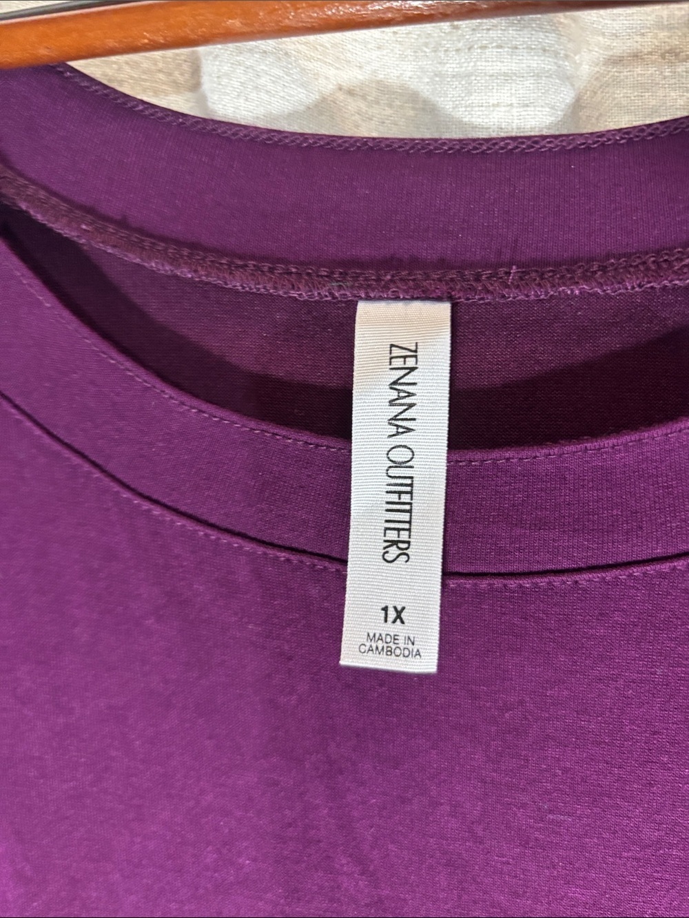 Zenana Outfitters Deep Purple Ruffle-Hem Maxi Dress w/ pockets - Picture 2 of 10